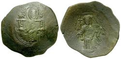 Ancient Coins - *Sear 2003* Byzantine Empire. Isaac II Angelus (AD 1185-1195) Æ Aspron Trachy