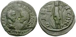 Ancient Coins - Gordian III (AD 238-244) with Tranquillina. Moesia Inferior. Odessus Æ26 / Athena