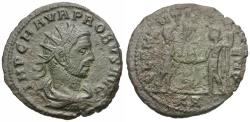 Ancient Coins - Probus (AD 276-282) Æ Antoninianus / Emperor and Jupiter