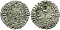 World Coins - Kings of Cilician Armenia. Levon I (AD 1198-1219) AR Tram