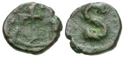 Ancient Coins - *Sear 862* Byzantine Empire. Heraclius (AD 610-641) Æ 6 Nummi