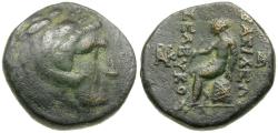 Ancient Coins - Seleukid Kings. Seleukos II Kallinikos (246-226 BC) Æ17 / Apollo