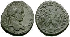 Ancient Coins - Elagabalus (AD 218-222). Seleucis and Pieria. Antiochia ad Orontem BI Tetradrachm
