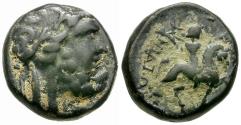 Ancient Coins - Caria. Apollonia Salbace Æ15 / Zeus