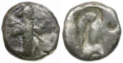 Ancient Coins - Persian Empire. Achaemenids. Time of  Xerxes II - Ataxerxes II (420-375 BC) AR Siglos