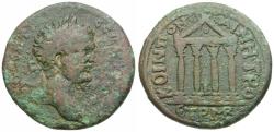 Ancient Coins - Septimius Severus (AD 193-211). Pontus. Neocaesarea Æ29 / Temple