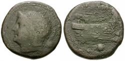 Ancient Coins - 217-215 BC - Roman Republic. Anonymous Æ Uncia