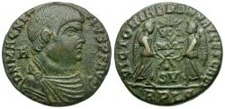 Ancient Coins - Magnentius (AD 350-353) Æ Centenionalis / Two Victories