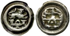 World Coins - German States. Braunschweig-L&#252;neburg. Otto (1227-1253) AR Bracteate