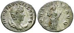 Ancient Coins - Herennia Etruscilla (AD 249-251) AR Antoninianus / Pudicitia