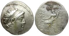Ancient Coins - Seleukid Kings. Demetrios II Nikator, first reign (146-138 BC) AR Tetradrachm