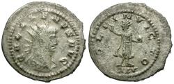 Ancient Coins - Gallienus, sole reign (AD 260-268) Silvered Æ Antoninianus / Sol