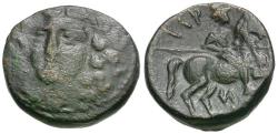 Ancient Coins - Thessaly. Larissa Æ18 / Horseman