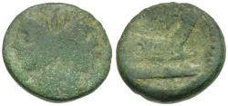 Ancient Coins - Imperatorial. The Pompeians. Sextus Pompey Magnus (43-36 BC) &#198; AS