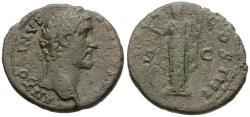 Ancient Coins - Antoninus Pius (AD 138-161) Æ As / Pudicitia
