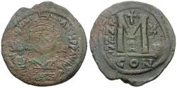 Ancient Coins - *Sear 163* Byzantine Empire. Justinian I (AD 527-565) Æ 39mm Follis