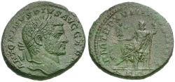 Ancient Coins - Caracalla (AD 198-217) Æ As / Jupiter
