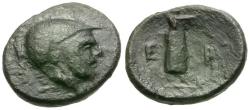 Ancient Coins - Arkadia. Orchomenos Æ Dichalkon / Artemis
