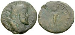 Ancient Coins - Postumus (AD 260-269). Imitative Æ Dupondius / Hercules