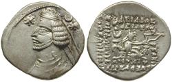 Ancient Coins - Kings of Parthia. Orodes II (57-38 BC) AR Drachm