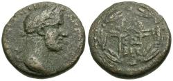 Ancient Coins - Antoninus Pius (AD 138-161). Phoenicia. Berytus Æ19 / COL BER