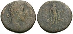 Ancient Coins - Commodus (AD 177-192) Æ Sestertius / Hercules