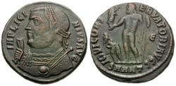 Ancient Coins - Licinius I (AD 308-324) Æ3 / Jupiter