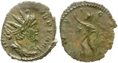 Ancient Coins - Victorinus (AD 268-270) Æ Antoninianus / Sol