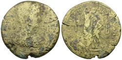 Ancient Coins - Geta, as Caesar (AD 198-209). Cilicia. Tarsos Æ35 / Dionysos