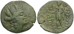 Ancient Coins - Cilicia. Korykos Æ22 / Hermes