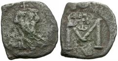 Ancient Coins - *Sear 1210* Byzantine Empire. Constantine IV Pogonatus (AD 668-685) Æ Follis