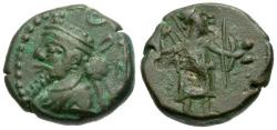 Ancient Coins - Kingdom of Elymais. Prince A (2nd-3rd Century AD) Æ Drachm / Artemis