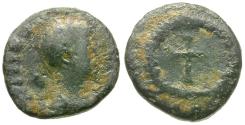 Ancient Coins - Theodosius II (AD 408-450) Æ4 / Cross