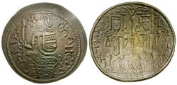 World Coins - Hungary. Bela III (AD 1172-1196) Æ Bracteat Follis