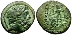 Ancient Coins - Seleucis and Pieria. Antioch Æ21 / Zeus