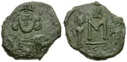 Ancient Coins - *Sear 1207* Byzantine Empire. Constantine IV Pogonatus (AD 668-685) Æ Follis