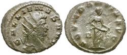 Ancient Coins - Gallienus, sole reign (AD 260-268) AR Antoninianus / Abundantia