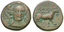 Ancient Coins - Ionia. Klazomenai Æ13 / Ram