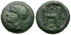 Ancient Coins - Arkadia. Heraia Æ Chalkous / H