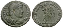 Ancient Coins - Valentinian I (AD 364-375) Æ3 / Securitas