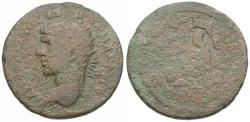Ancient Coins - Elagabalus (AD 218-222). Seleucis and Pieria. Antioch Æ32 / Tyche