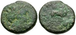 Ancient Coins - Seleucis and Pieria. Antioch Æ19 / Star of Bethlehem depicted