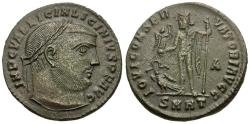 Ancient Coins - Licinius I (AD 308-324) Æ Follis / Jupiter