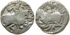 Ancient Coins - Central Asia. Local Issues of Kabul. Hindu Shahis. Spalapati Deva AR Jital