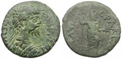 Ancient Coins - Septimius Severus (AD 193-211). Pisidia. Parlais Æ21 / Men