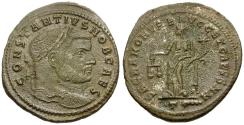 Ancient Coins - Constantius I, as Caesar (AD 293-305) Æ Follis / Moneta
