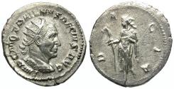 Ancient Coins - Trajan Decius (AD 249-251) AR Antoninianus / Dacia