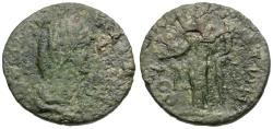 Ancient Coins - Salonina (AD 253-268). Nicopolis. Epirus Æ22 / Tyche