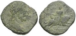 Ancient Coins - Commodus (AD 177-192) Æ Sestertius / Cybele Riding Lion