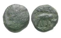 Ancient Coins - Seleukid Kingdom. Antiochos III the Great (222-187 BC) Æ9 / Elephant
